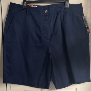 Kim Rogers Dark Blue Women's 18 Bermudas